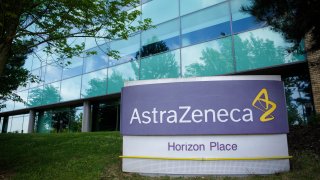 AstraZeneca’s building in Luton, Britain.