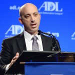 The next National Director of the Anti-Defamation League, Jonathan A. Greenblatt, speaks onstage at the morning session of the ADL Annual Meeting on November 6, 2014 in Los Angeles, California.