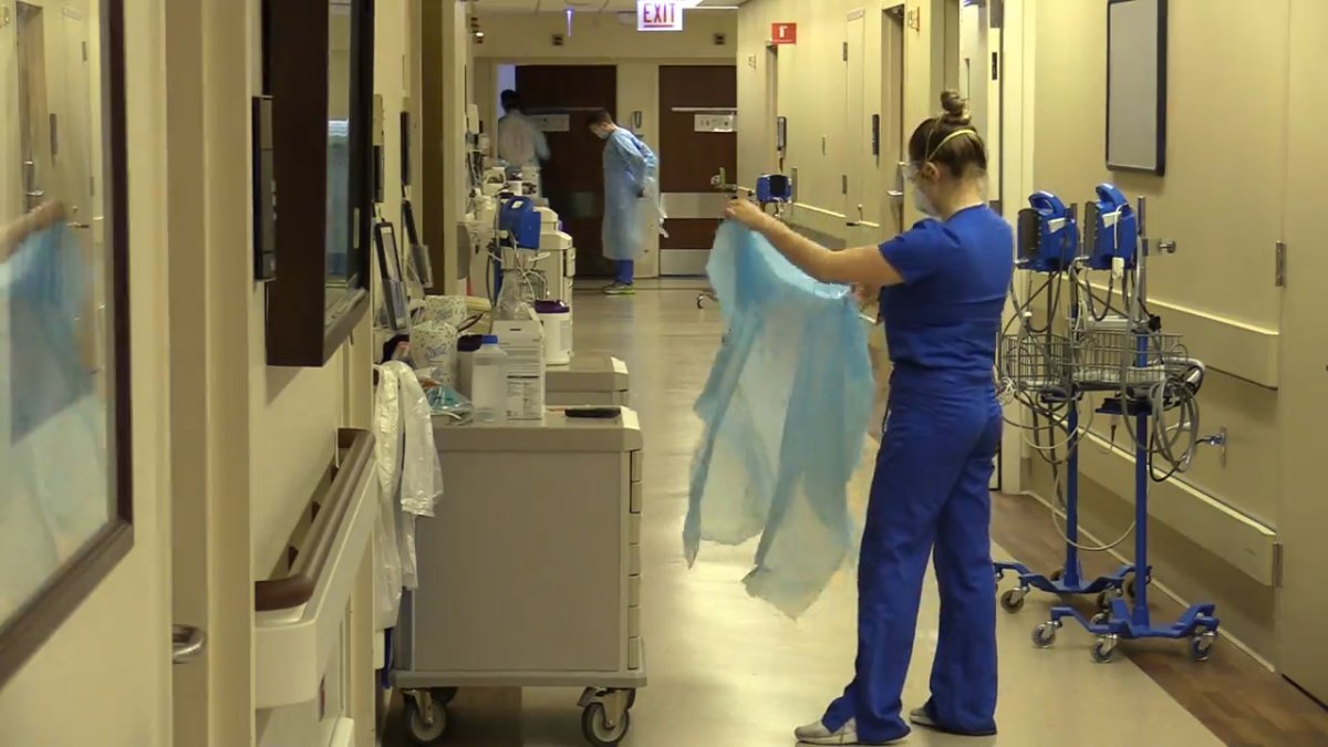 ‘The Patients Do Seem Sicker’ A Look Inside a Chicago COVID Unit NBC