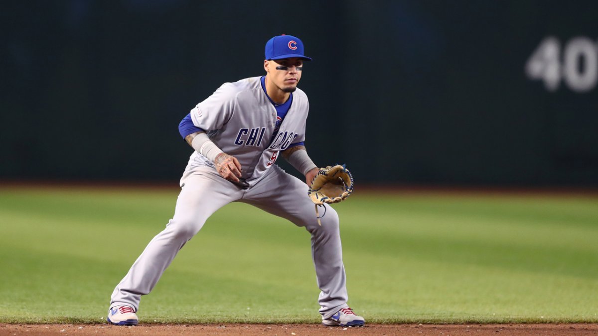 Javier Baez Glove Rawlings : Cubs Javier Baez Anthony Rizzo Win Gold Gloves Nbc Chicago