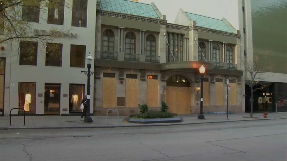 An abundance of caution': Across U.S., city storefronts boarded up