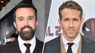 (Left) Rob McElhenney, (Right) Ryan Reynolds