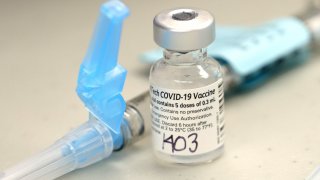 Doses of the Pfizer vaccine for COVID-19 are readied for administration at the Virginia Hospital Center on December 16, 2020 in Arlington, Virginia.