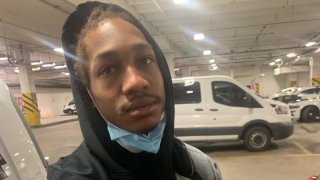 Leon Taylor, a murder suspect who escaped from custody in Gary, Indiana on Dec. 14. He is described as a Black male, standing 6-feet tall and weighing 162 pounds. He has brown hair and hazel eyes.
