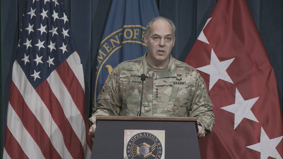 Gen. Perna Apologizes for ‘Miscommunication’ Over Available COVID-19 ...