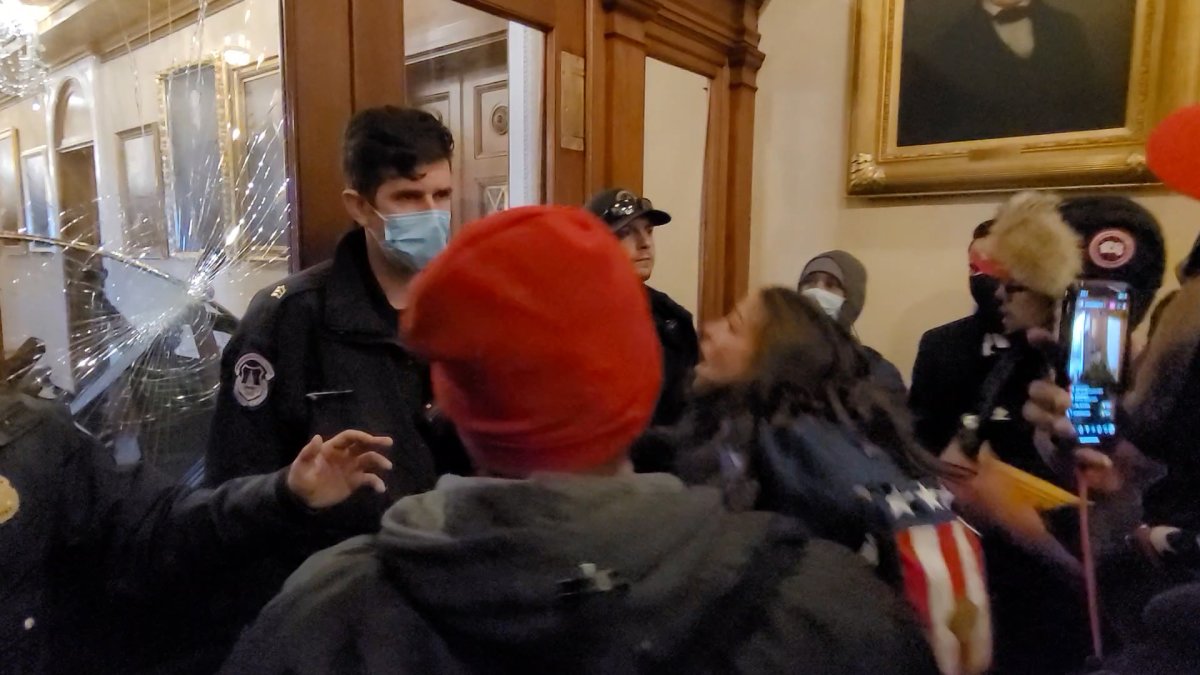 Video Shows Fatal Shooting of Ashli Babbitt at U.S. Capitol NBC Chicago