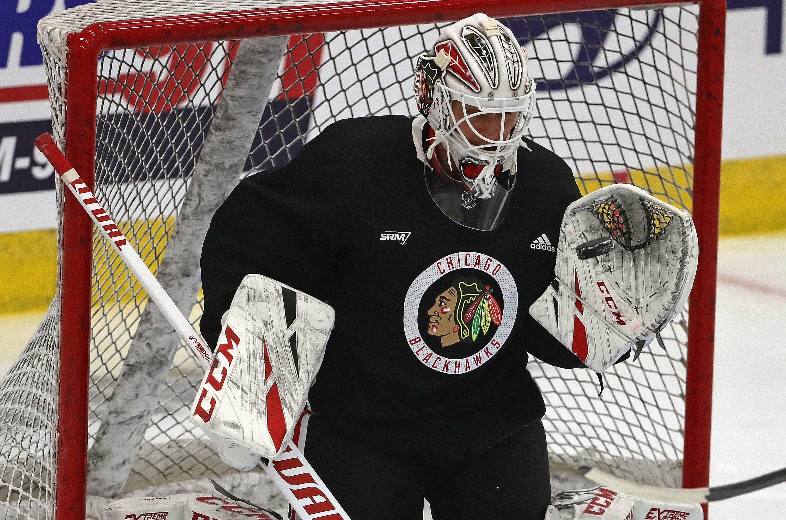 Kevin Lankinen Gets First Career Start For Blackhawks Vs. Panthers ...