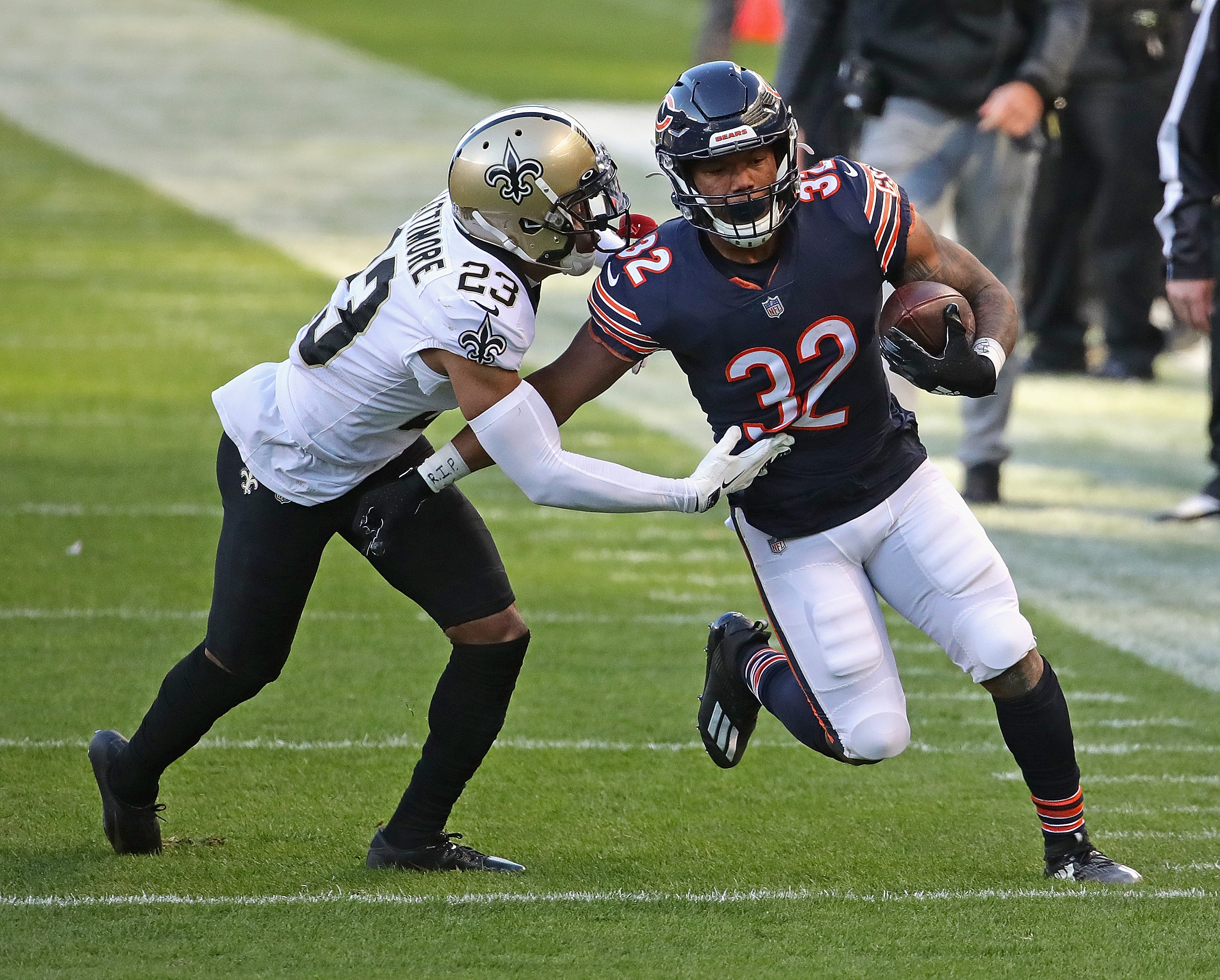 The Chicago Bears Hilariously Misspelled David Montgomery's Name