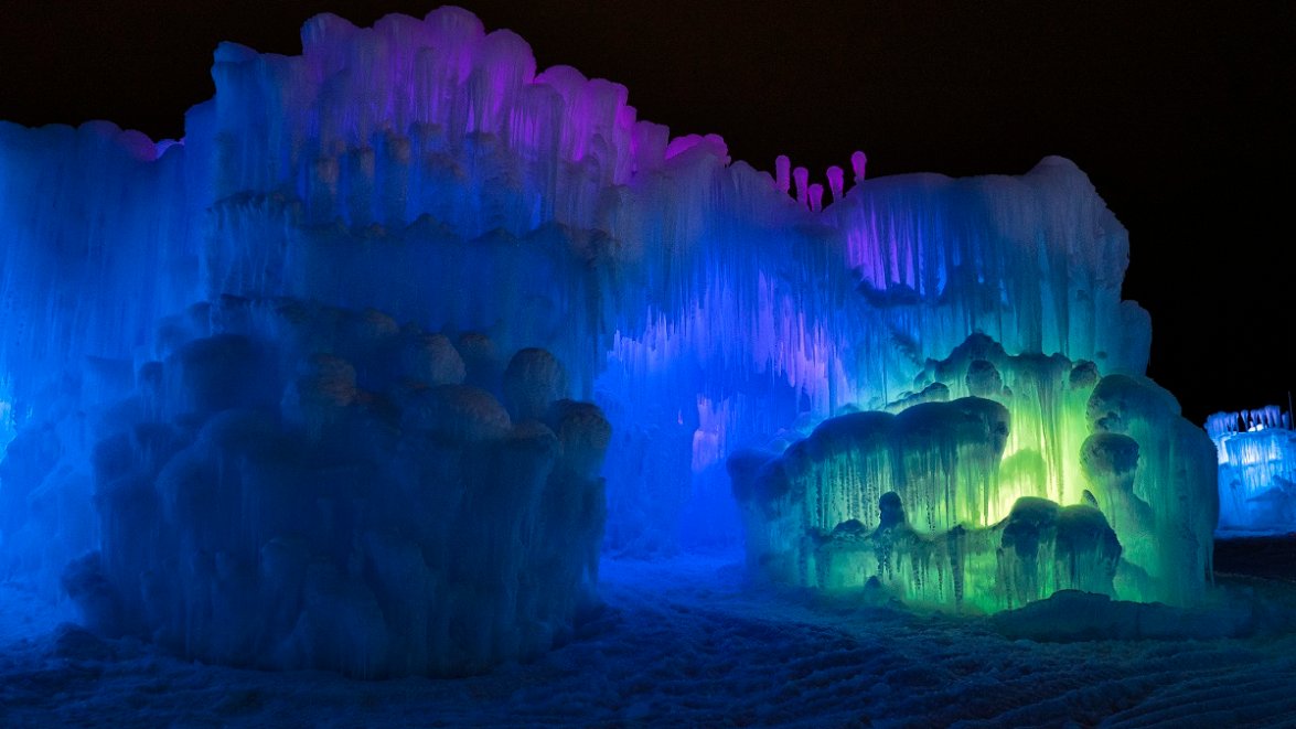 Ice Castles at Lake Geneva Open for the Season Friday NBC Chicago