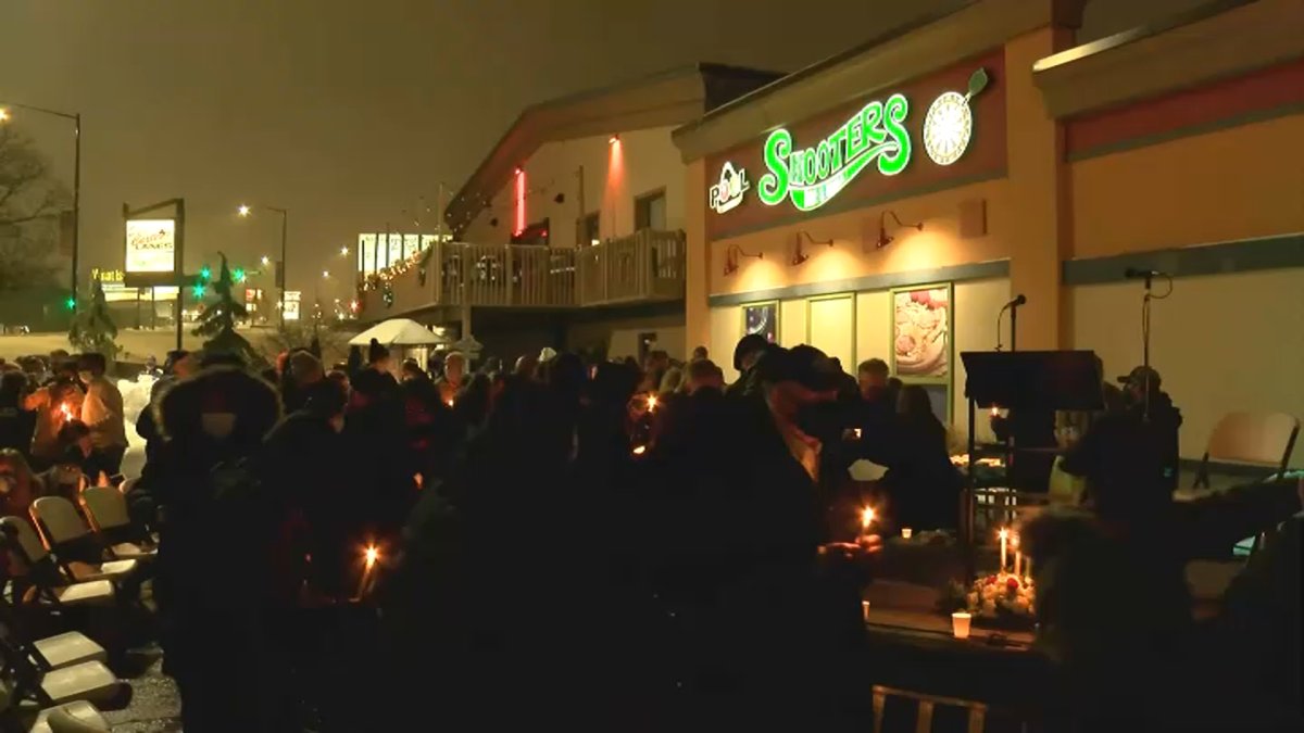 Vigil Honors Victims of Rockford Bowling Alley Shooting NBC Chicago