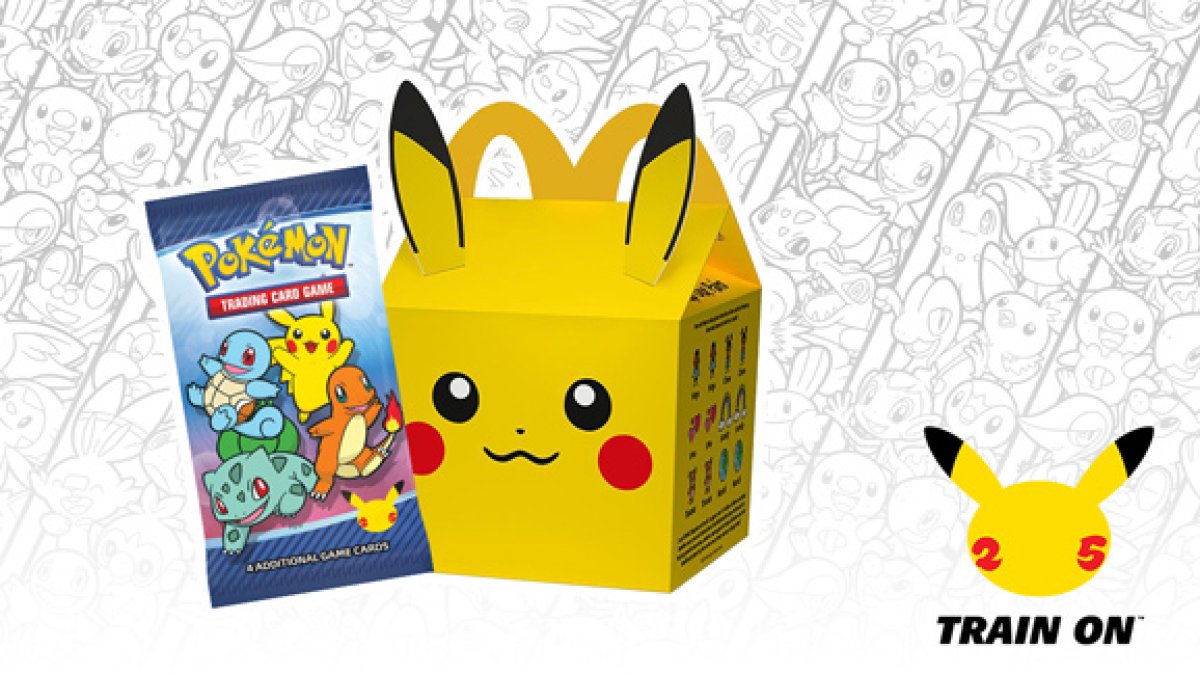 25th Anniversary Pokmon Trading Cards Now Inside McDonald's Happy Meals   NBC Chicago