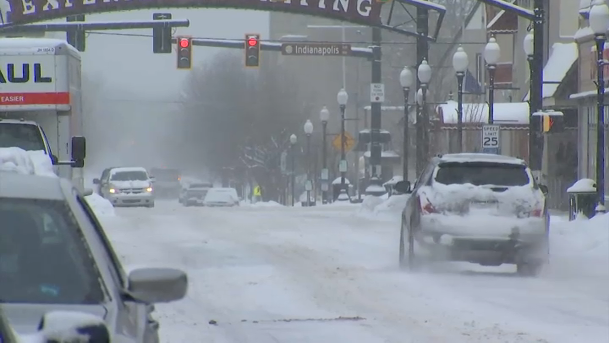 Snowstorm Creates Messy and Miserable Commute for Drivers in NW Indiana ...