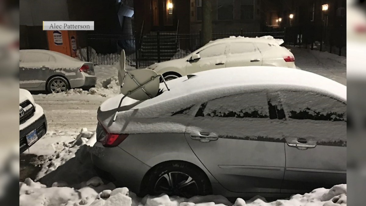 Car Window Smashed With 'Dibs' Chair on North Side – NBC Chicago - Vimarsana News
