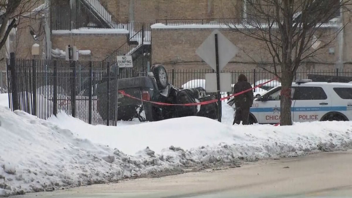 2 Chicago Police Officers Hurt in Englewood Crash – NBC Chicago