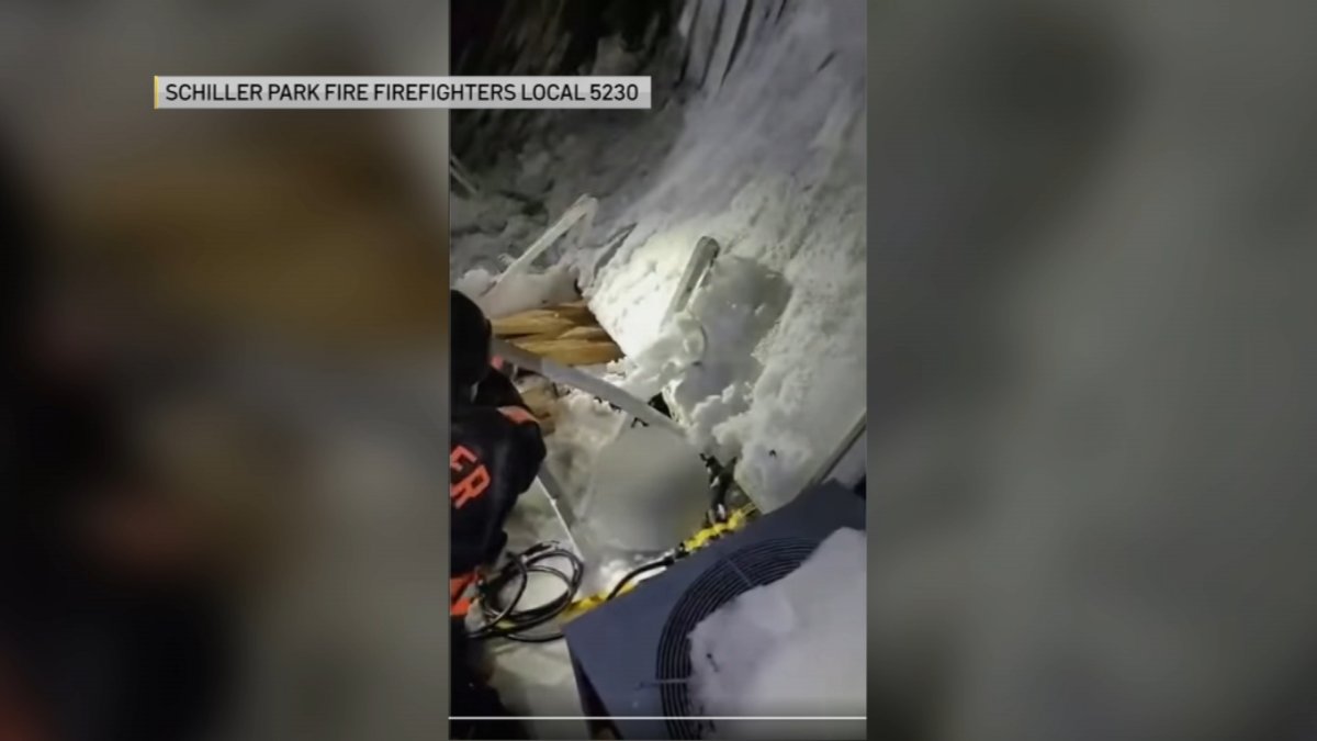 Video Captures Rescue of Woman Trapped Under Collapsed Awning for 10
