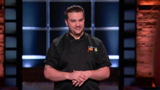 Simply Good Jars founder Jared Cannon on ABC’s “Shark Tank.”