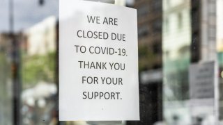 Business closed due to COVID-19