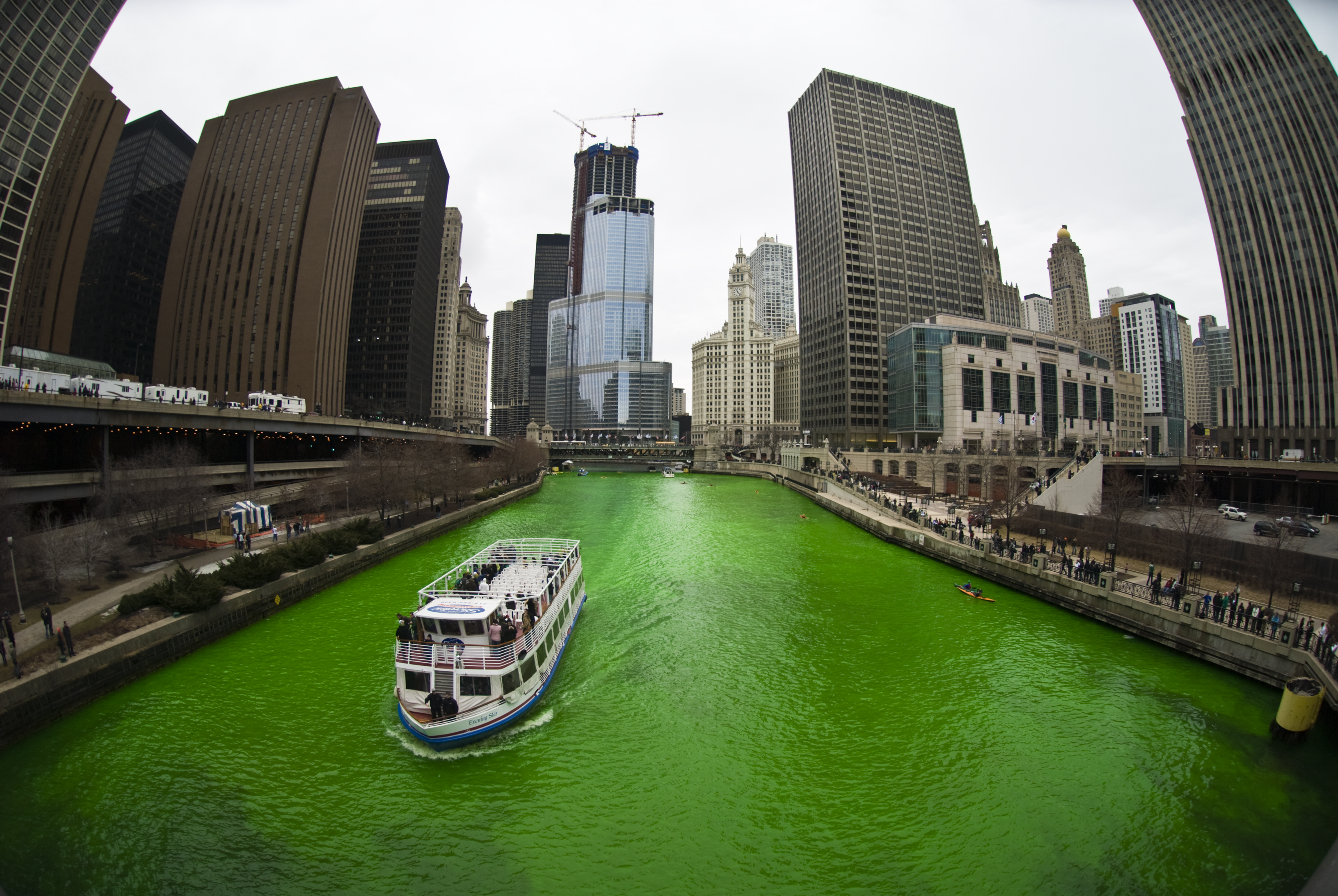 St. Patrick's Day: Why they began dyeing the Chicago River green : NPR