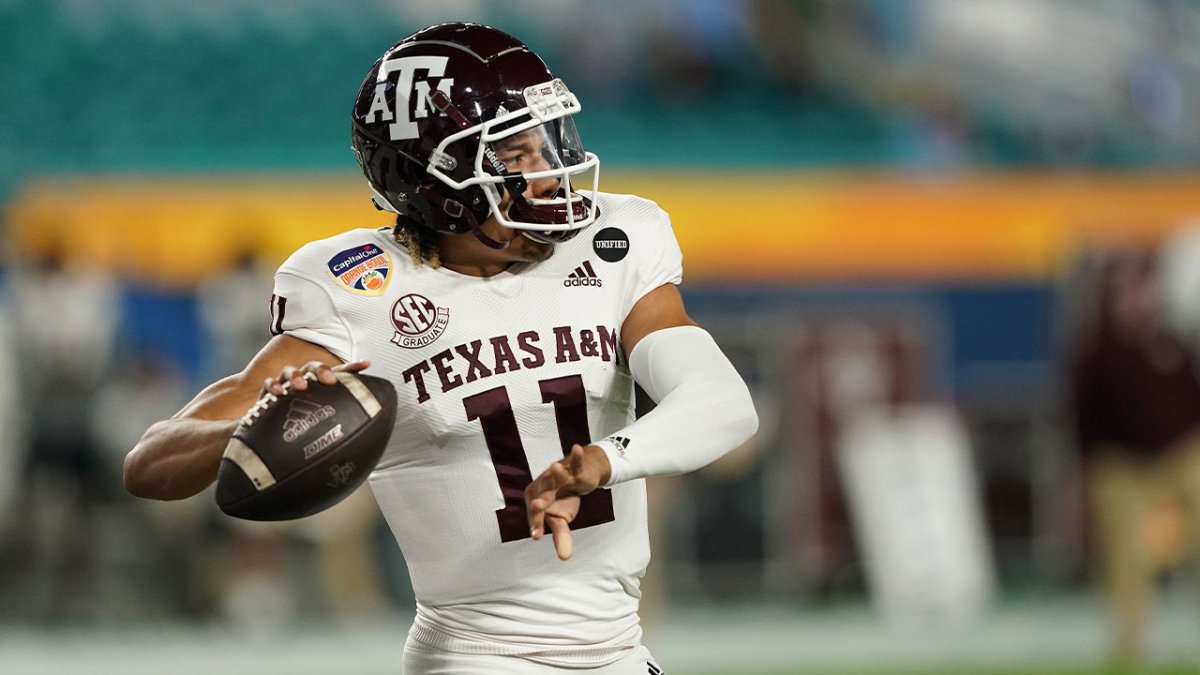 2021 NFL Draft Texas A&M’s Kellen Mond Sees a Bears ‘Connection’ NBC