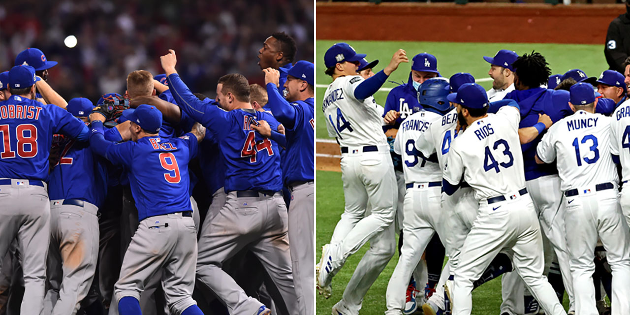 Cubs, Dodgers: Two World Series Championships Passing In The Night ...