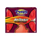 Peeps Hot Tamales Fierce Cinnamon Flavored Marshmallow Chicks