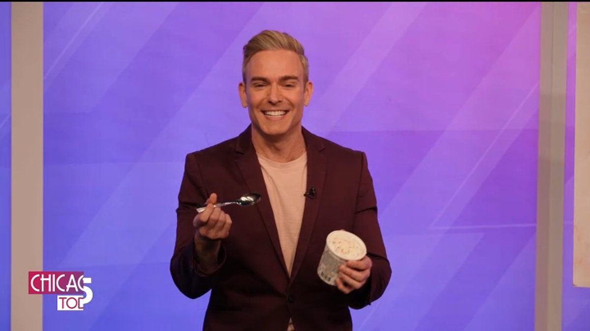 Matthew Rodrigues ‘Chicago Today’ Host Matt Rodrigues Surprised With Jeni’s Ice Cream for ...