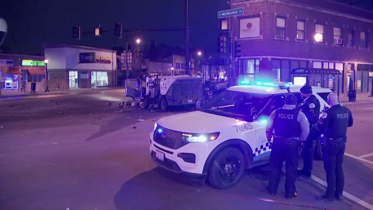 4 Injured in Shooting, Crash Near Six Corners on Chicago’s Northwest