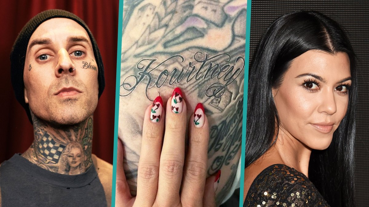 Travis Barker Gets Kourtney Kardashian’s Name Tattooed NBC Chicago
