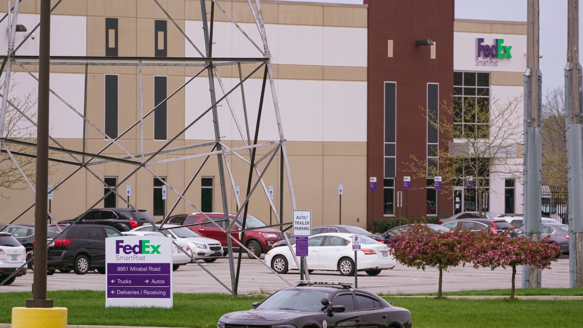 Police: FedEx Shooter Legally Bought Guns Used in Shooting – NBC Chicago