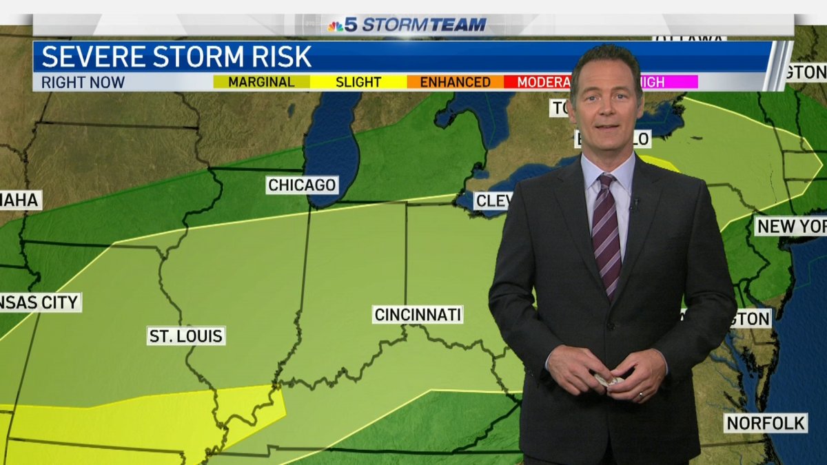 Chicago Forecast Much Cooler & Wetter NBC Chicago