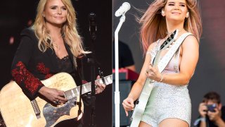 Miranda Lambert, left, and Maren Morris