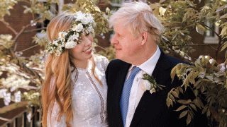 British Prime Minister Boris Johnson married Carrie Symonds on Saturday, May 29, 2021, at a small ceremony in London.
