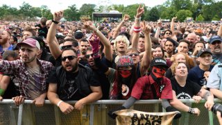 CHICAGO, ILLINOIS – SEPTEMBER 13: Fans attend Riot Fest at Douglas Park on September 13, 2019 in Chicago, Illinois. (Photo by Daniel Boczarski/Redferns)