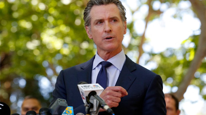 Gavin Newsom on Mass Shooting in San Jose: ‘There's a Sameness to This'
