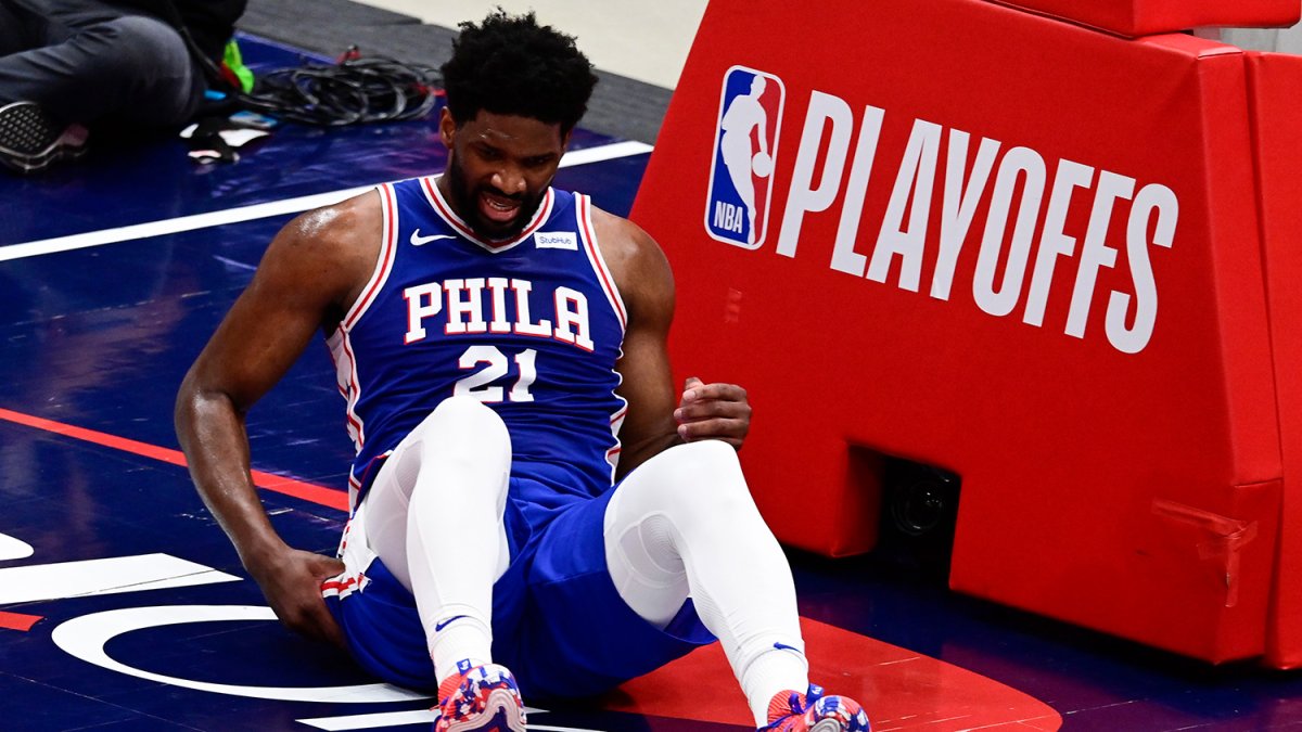 NBA Playoffs 2021 Joel Embiid Ruled Out of SixersWizards Game 4 With