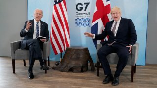 Joe Biden, Boris Johnson