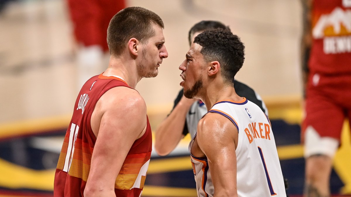 NBA MVP Nikola Jokic Ejected, Season Ended as Suns Sweep Nuggets – NBC Chicago