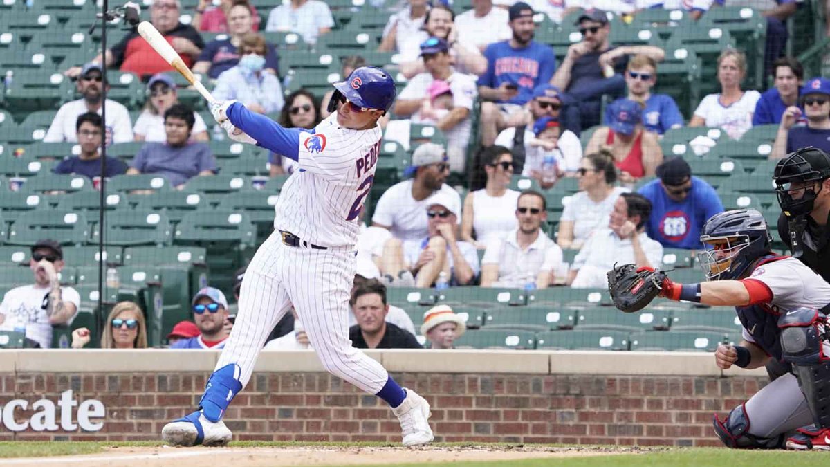 Dodgers Honor Cubs Joc Pederson With World Series Ring Ceremony Nbc Chicago