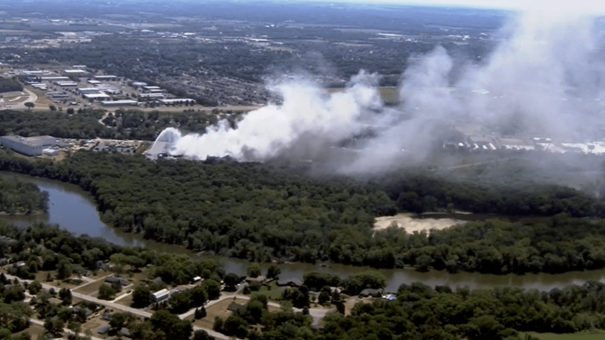 See Where the Rockton Chemtool Fire, Explosion Struck Illinois NBC
