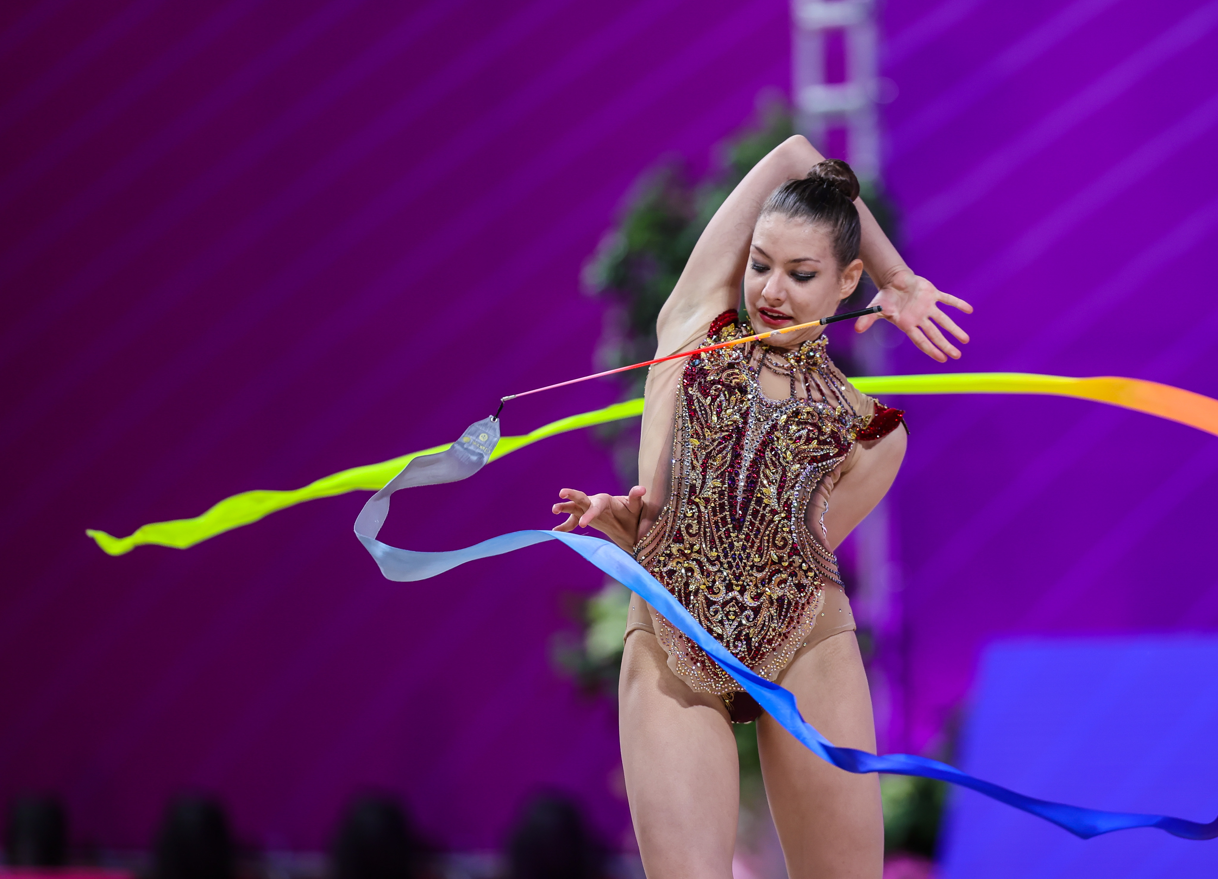 When is Rhythmic Gymnastics? Watch Laura Zeng and Evita Griskenas Compete