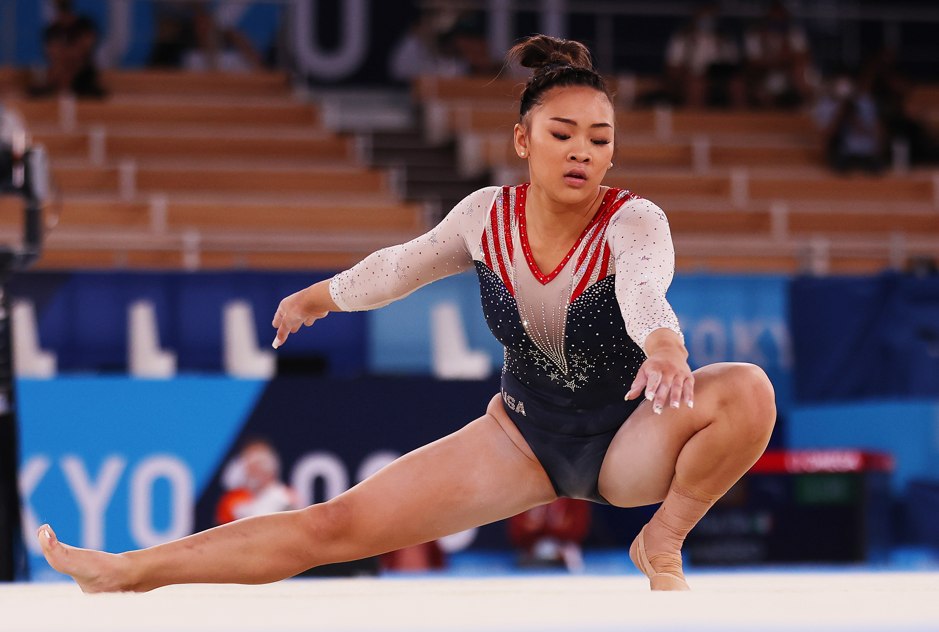 Photos Suni Lee’s Nails Draw Admiration on Social Media After Gold