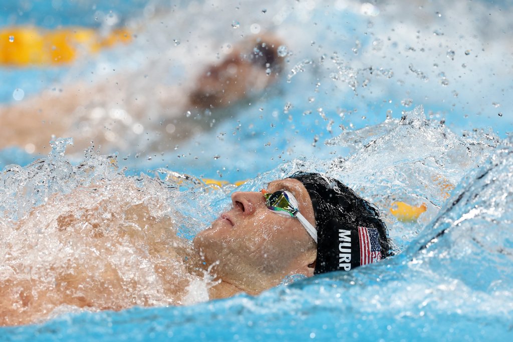 Ryan Murphy of Team United States competes in the Men's 200m Backstroke Final