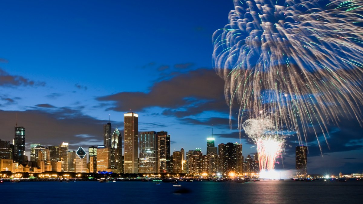 Chicago Hosts Lakefront Fireworks Display – NBC Chicago