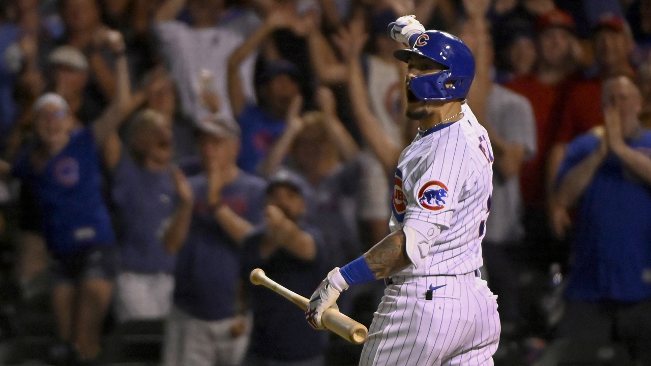 Cubs’ Javy Báez Has Epic Celebration After Walk-Off Vs. Amir Garrett ...