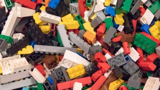 FILE - Lego blocks, Toronto, Ontario, Canada, Feb. 28, 2016.