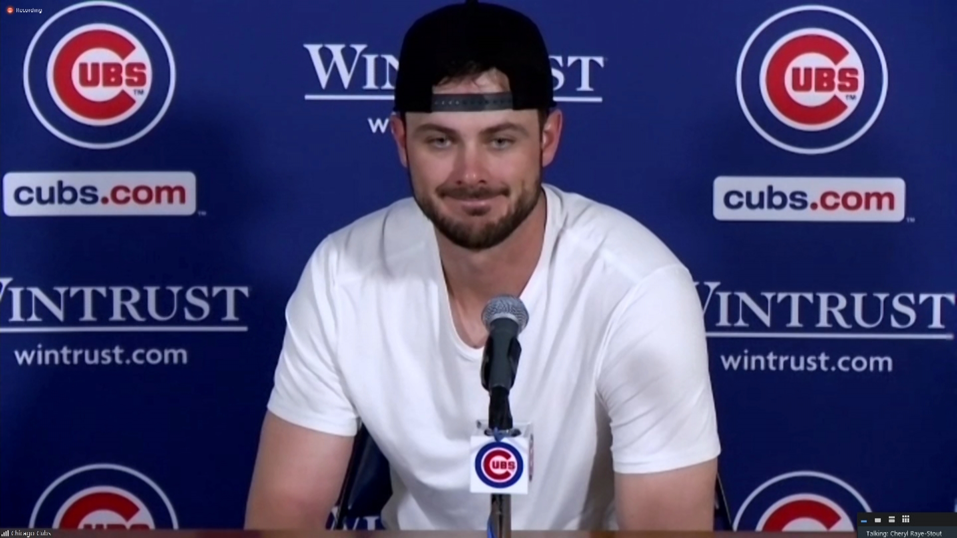 Trey Mancini's introductory press conference with Cubs 