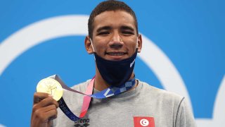 Ahmed Hafnaoui Tunisia Swimming