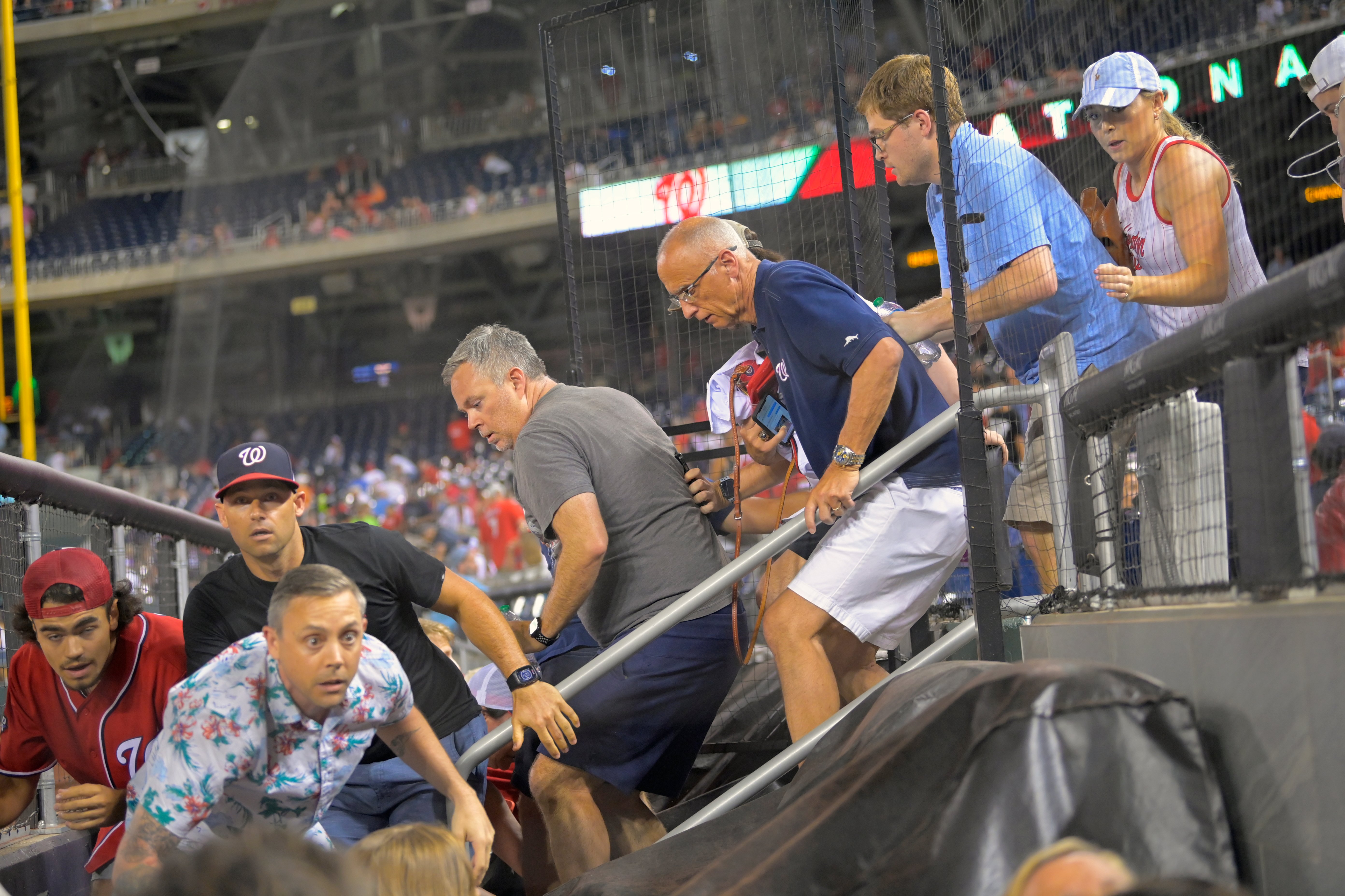 Three Shot Outside Nationals Park During Game Against Padres - Vimarsana News