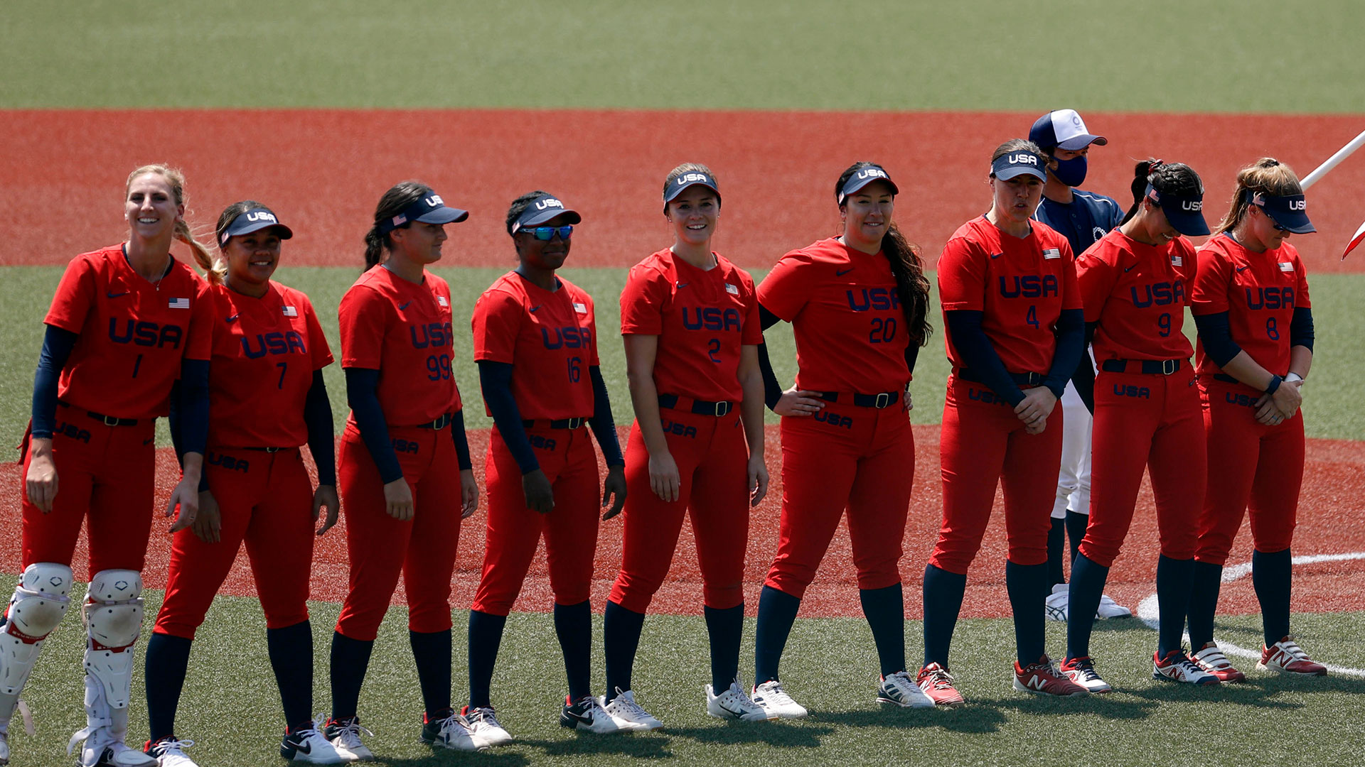 Team Usa Softball Defeats Italy In Their Opening Game Nbc Chicago