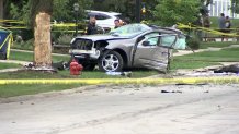 4 people dead after terrible single-vehicle accident splits car in